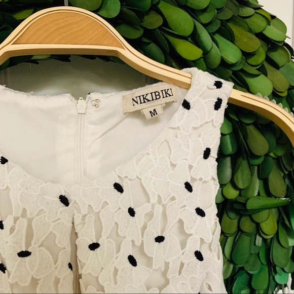 Mid Length Dress | NikiBiki | B&W - Picture 3 of 3